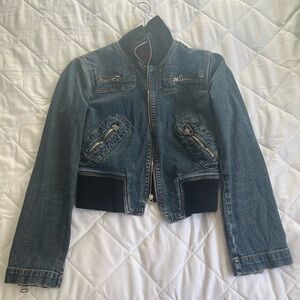 Vintage 90s Women’s Bebe Denim Jacket